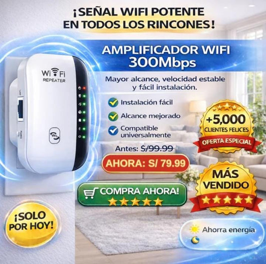 Repetidor Wifi pro