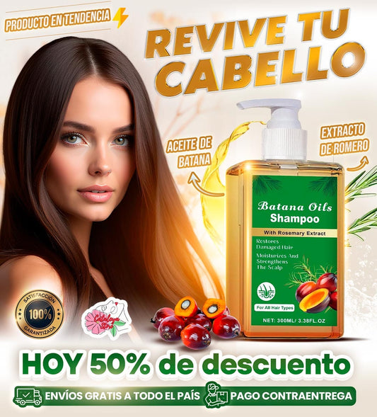 SHAMPOO DE BATANA OIL Y ROMERO